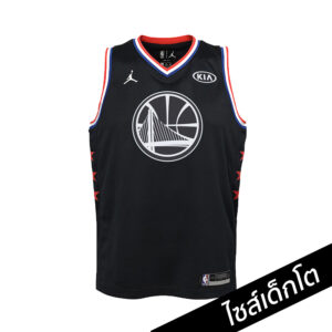 NBA Jordan All-Star 2019 Black Swingman Jersey - Youth - Kevin Durant (ไซส์เด็กโต)